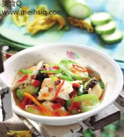 川味丝瓜滑：家常风味菜肴