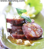 香甜可口桂花糯米藕