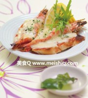 鲜烤披萨虾比必胜客里的更好吃