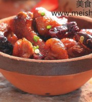 香浓味美花雕酒炖鸭