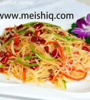 好学易做的家常菜酸辣土豆丝