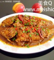 香辣豆豉红烧黄鱼做法