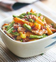 薯香干煸豇豆做法