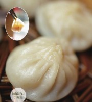 加蟹开口小笼包