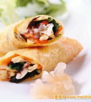 在家轻松制作上素鲜香腐皮卷