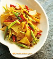 麻辣咸香的湘味豆皮