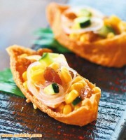 满口清香的玉米粉丝盏做法