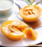 酸甜可口的橙味南瓜糕