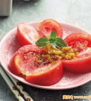 超级好吃又简单的酸甜话梅番茄