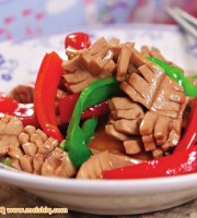 爽脆鲜嫩的醉腰花