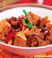 汁浓味厚的冬笋红烧牛肉做法