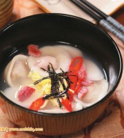 韩式饺子年糕汤