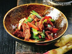 四川菜家常风味菜肴盐煎肉