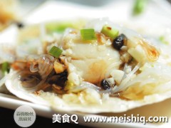 蒜蓉粉丝蒸扇贝