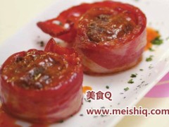 培根牛肉卷