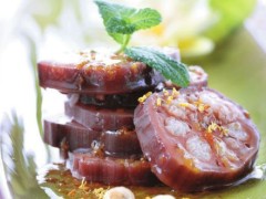 香甜可口桂花糯米藕