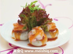 海鲜酿蘑菇