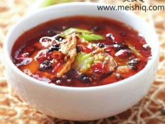 家常风味菜肴水煮牛肉片