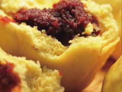 蒸陕北枣泥黄馍馍