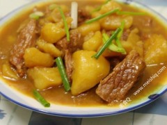 美味可口的咖喱土豆牛肉做法