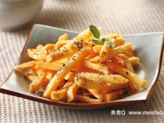 自制健康又美味的炸土豆条