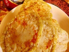 自制健康又无油的微波炉薯片