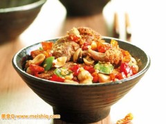 典型饭遭殃宫保猴头菇