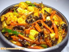 最惹味的家常做法鱼香豆腐