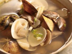 清水煮蚬子