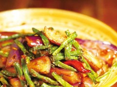 茄子炒长豆角家常做法