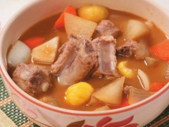 韩国蒸煮猪排骨