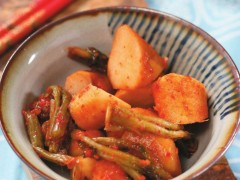 韩式萝卜泡菜的腌制方法