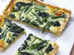 咸味菠菜方形塔