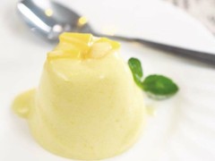 在家自制芒果布丁