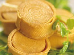 漂亮美味的素鸡豆腐