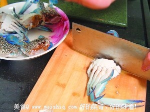 上海名菜：面拖蟹