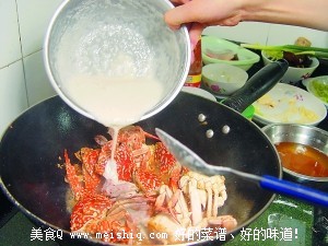 上海名菜：面拖蟹