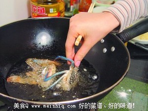 上海名菜：面拖蟹
