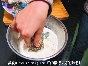 上海名菜：面拖蟹