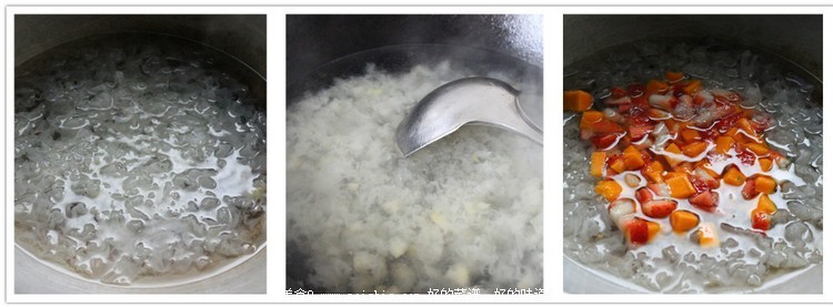 过年别总吃肉:十分钟速成银耳水果羹