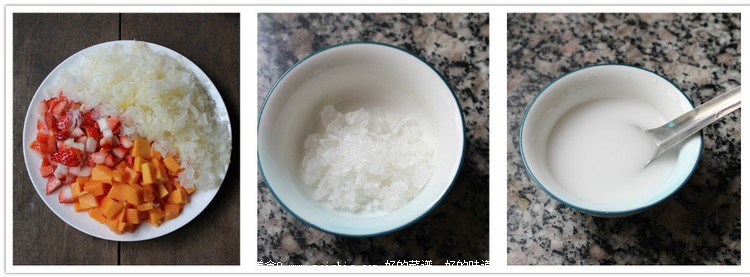 过年别总吃肉:十分钟速成银耳水果羹