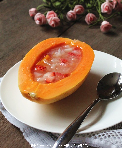 过年别总吃肉：十分钟速成银耳水果羹