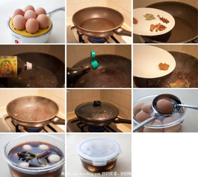 自制卤汁--卤鸡蛋