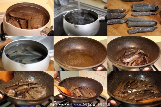 鲜海参挑选及清洗办法