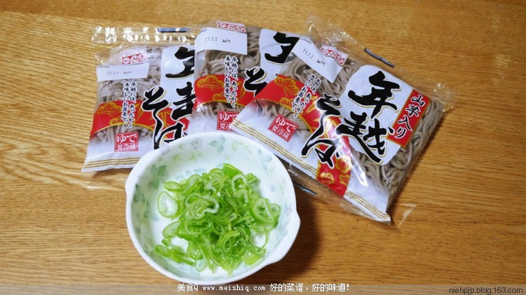 日本人过年必吃的年越荞麦面