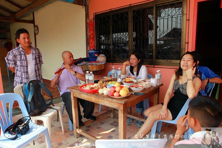 在泰国华侨家过大年的美食!