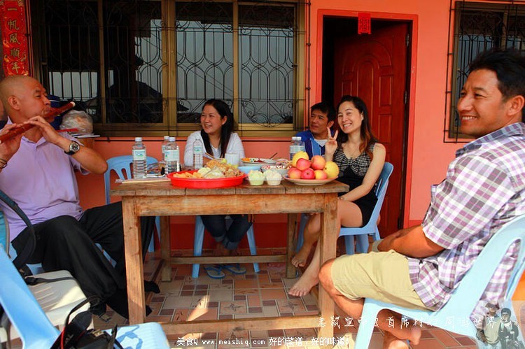 在泰国华侨家过大年的美食!
