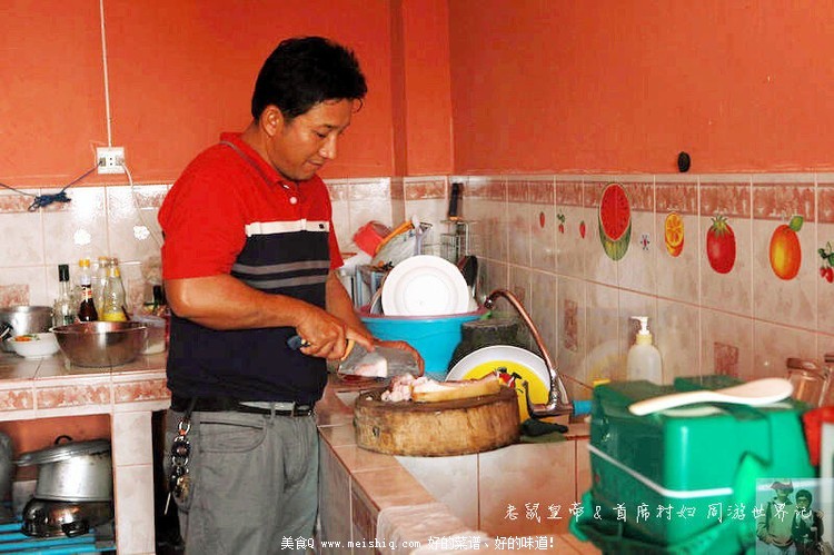 在泰国华侨家过大年的美食!