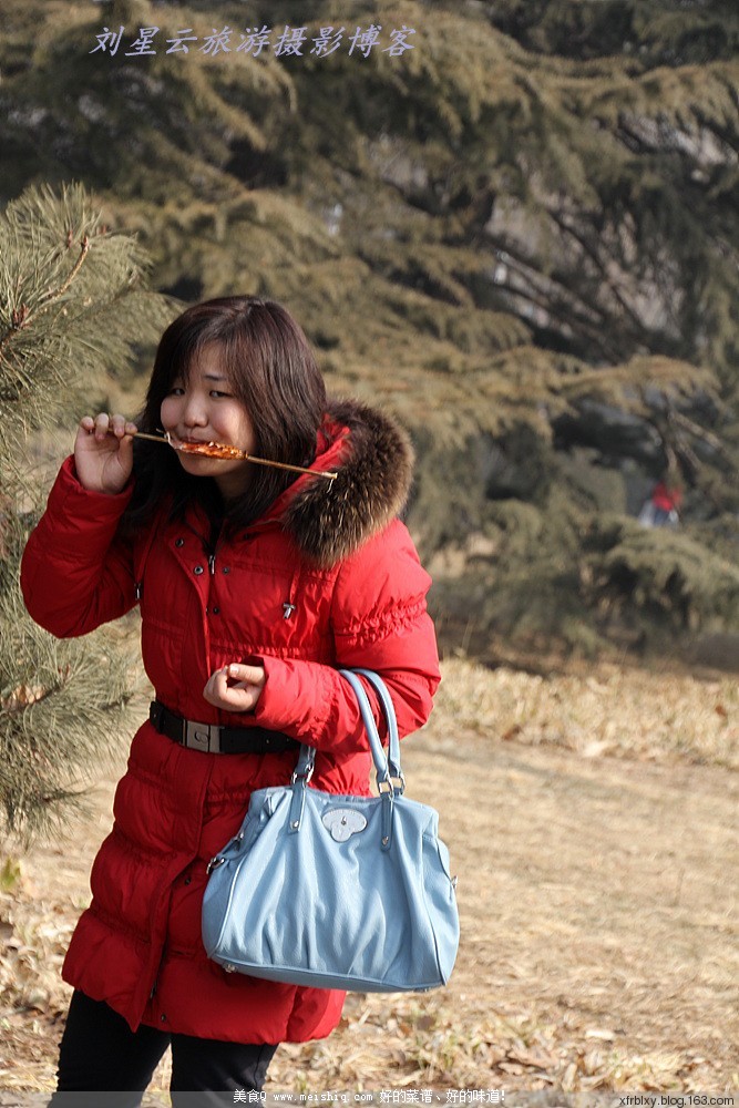 实拍:庙会变成烤串的海洋京城庙会美食系列照