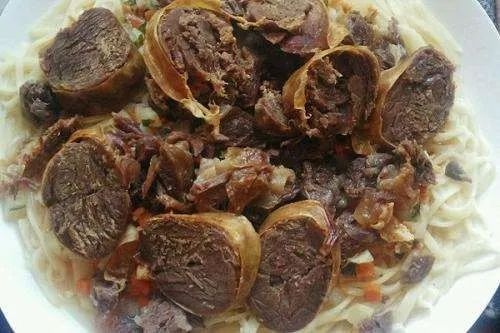 新疆美食之【马肉纳仁】